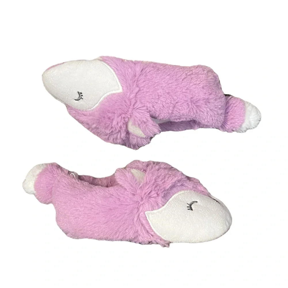 Carter’s Purple Fox Toddler Slippers